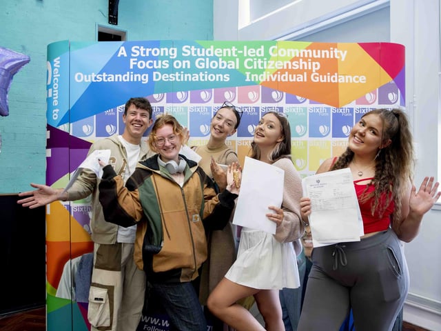 Weston Favell Academy were pleased to have exceeded the results they achieved in 2019, with it being principle Todd Johnson's first results day at the school.