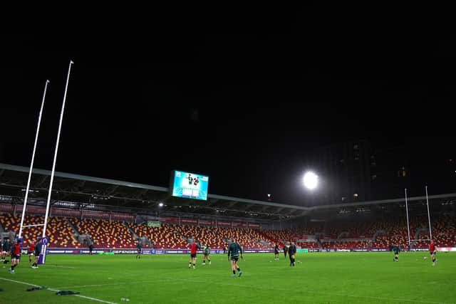Saints go to the Gtech Community Stadium next month