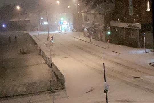 Kettering Road looking a little different.