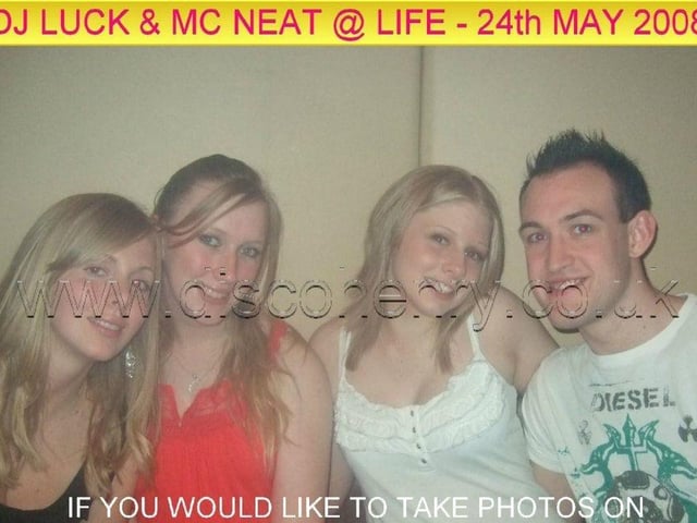 Nostalgic pictures from a DJ Luck gig in Northampton