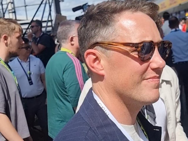 Chris Stark, the radio and TV presenter.