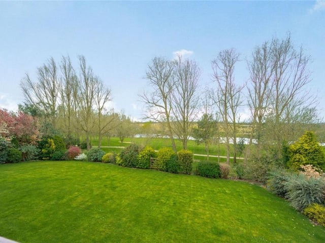 The agent says this home is good for family living and entertaining.