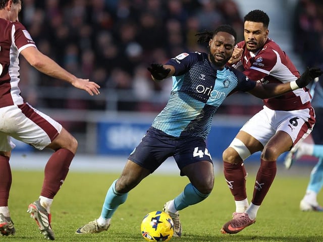 Boyd-Munce's turn of pace was too much for him when setting up the winner... 6