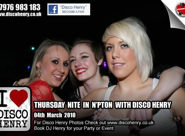 Nostalgic pictures from a night out at Roadmender