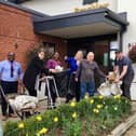 Staff and residents of Brackley Care Home are preparing for Sunday's litter pick