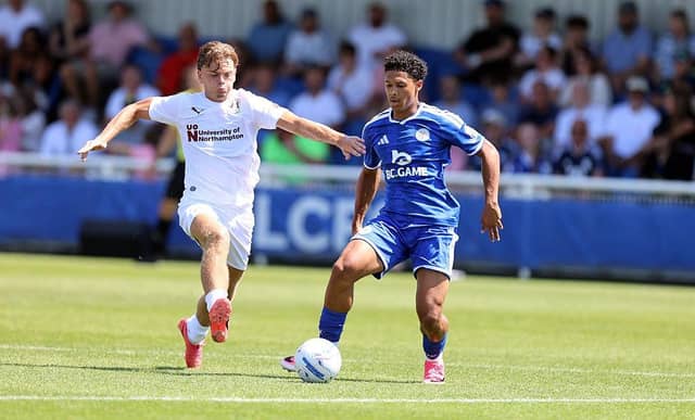 Logan Briggs in action against his parent club.