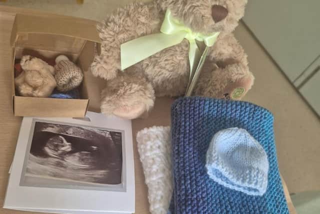 Sarah then sadly lost her baby son Rowan in August 2025, who was born sleeping at 16 weeks weighing an even smaller 60 grams.