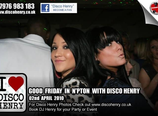 Nostalgic pictures from a Good Friday night out in town