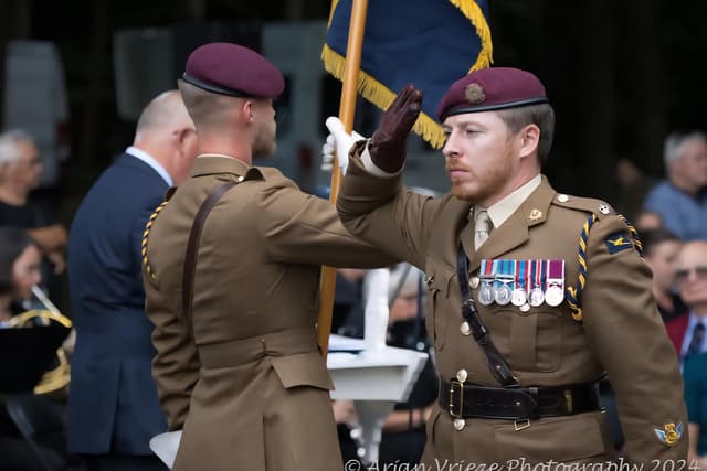 Soldat aus Northampton, der maßgeblich an der Einrichtung einer Methode ...
