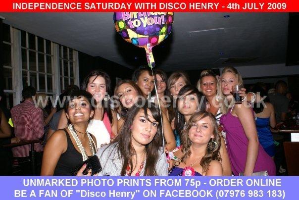 Nostalgic pictures from a July night out in town 14 years ago