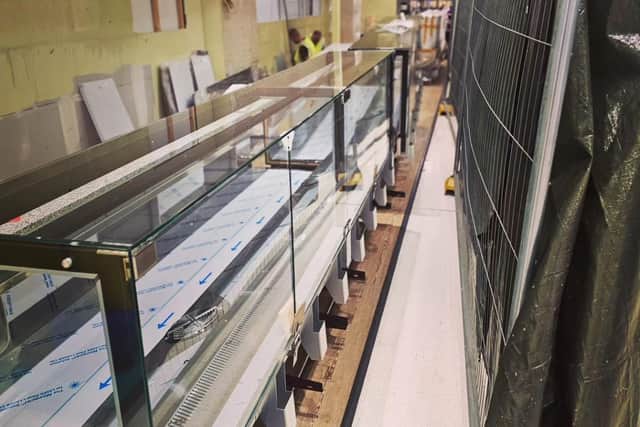 Works are well underway at The Olive and Baker, which began at the end of last month - as pictured here.