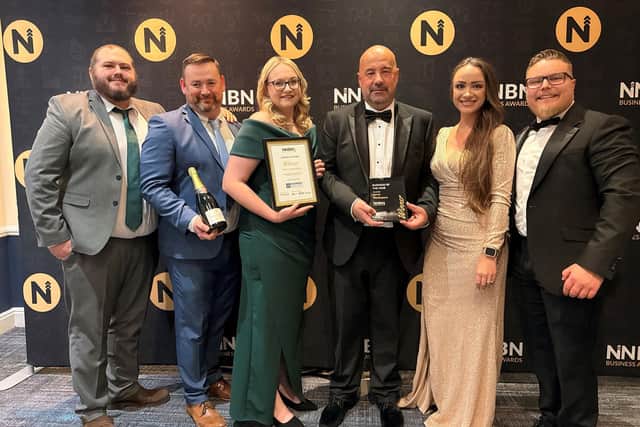 The Verve Workspace team at the NNBN Awards