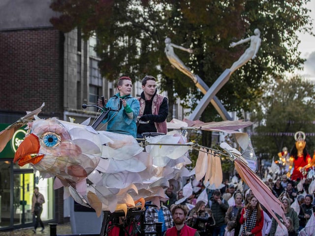 The festival of lights takes over Northampton town centre on Saturday October 15.