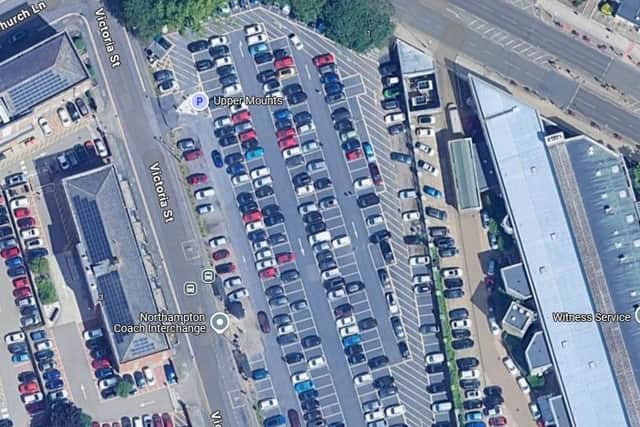 The incident happened in the Upper Mounts Car Park.
