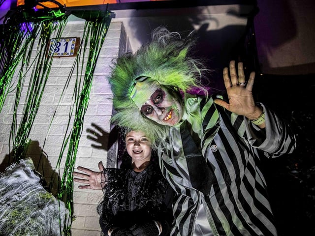 The owner of this Northampton house has gone above and beyond at Halloween for more than two decades. 2023 was no different.