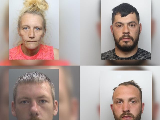 Some of Northamptonshire's most wanted.
