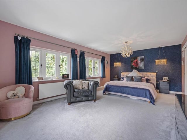 This bedroom is huge - imagine what you could furnish it with.