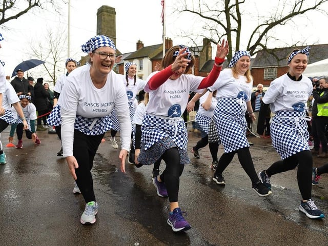 Warming up before the big race