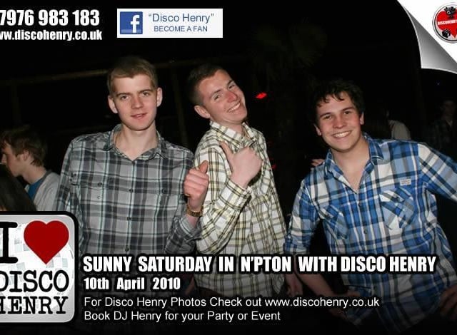 Nostalgic pictures from a night out at NB's