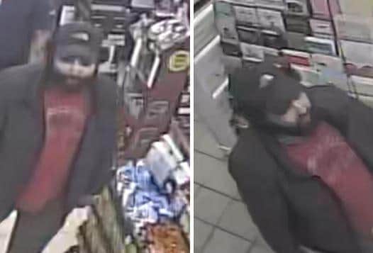 Officers believe the man in the image may have information which could assist with their investigation