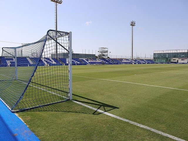 The Pinatar Arena in Murcia, venue for Tuesday's friendly