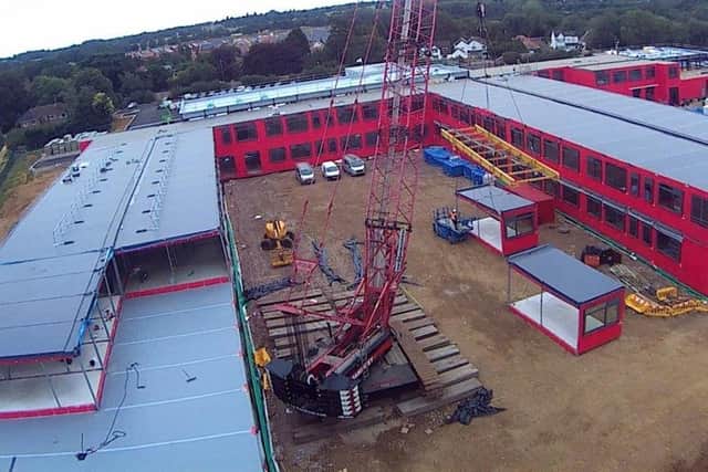 Northampton School in Thorpeville is set to be complete by April 2024
