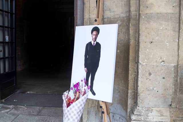 Hundreds attended the funeral of 16-year-old Fred Shand at All Saints Church on Friday May 12.