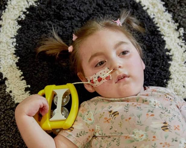Elini Shaw was born with the rare metabolic condition - nonketotic hyperglycinemia