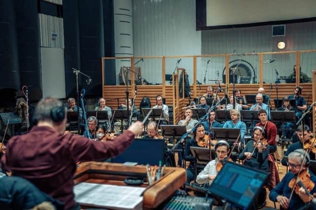 G4 in Prague where they recorded their new album in with the City of Prague Philharmonic Orchestra