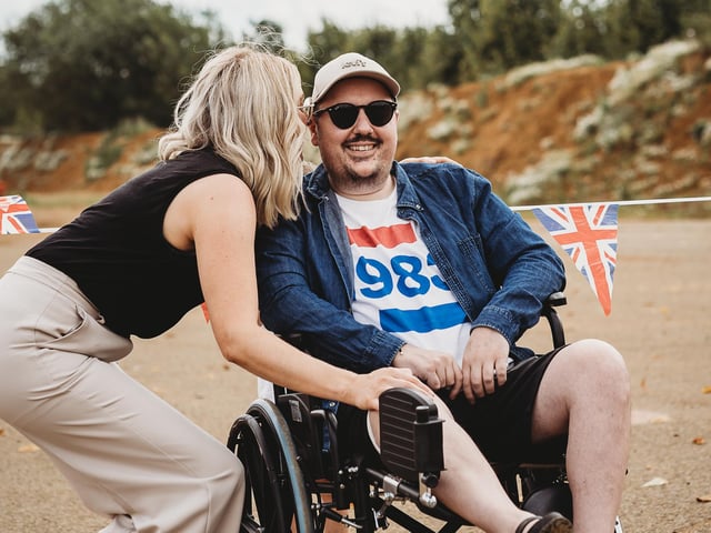 The family day of food, music and games was attended by nearly 700 members of the Northampton community, who wanted to show their continued support.