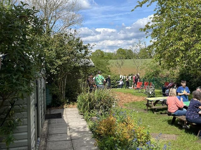 People celebrated at the centre near Daventry during the May bank holiday weekend (May 5 and 6).