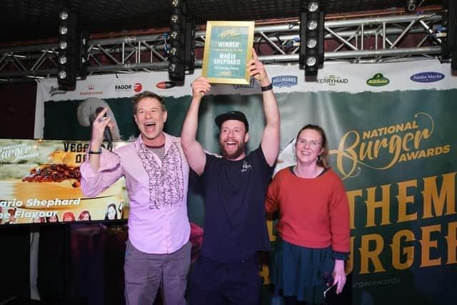 It was at the start of 2023 when The Flavour Trailer saw success at the National Burger Awards, when they won the best vegan burger title and Mario Shephard was named the third best chef. Photo: Simon Kearsley.