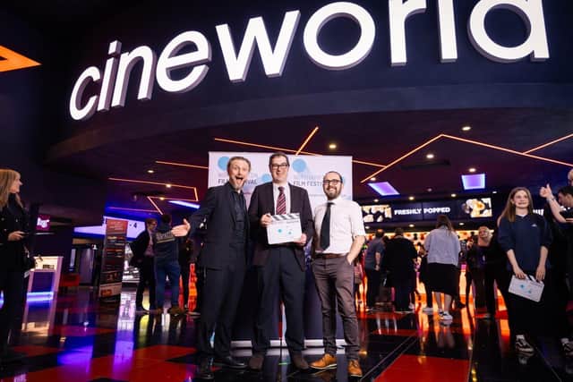 Winners collected their trophies at the awards ceremony at Cineworld Northampton
