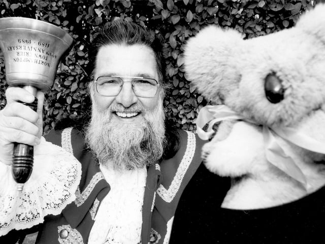 Town crier Horace Handley 1995