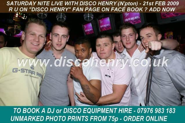 Nostalgic pictures from a night out at Reflex Bar in February 2009