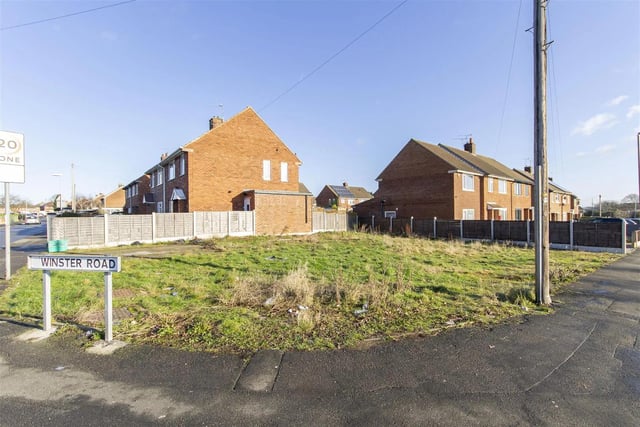 Planning permission for a four bedroom house has been given on this plot of land - it'll cost you £89,950.