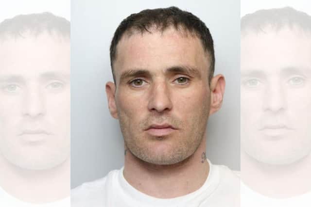 Mathew Eady, formerly of Kettering, has been jailed for an offence against his former girlfriend. Image: NW
