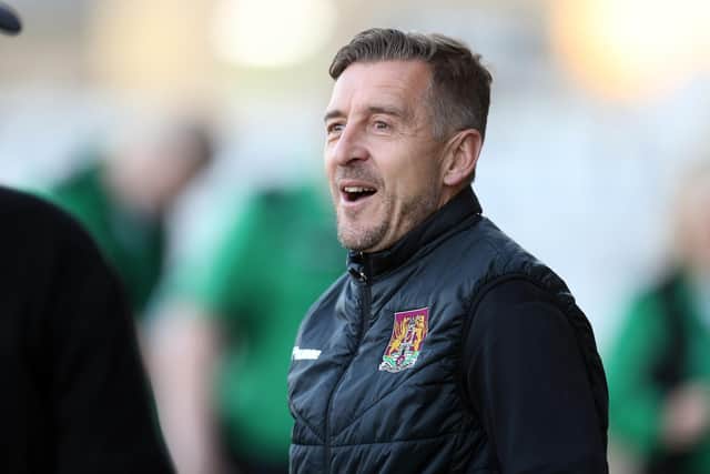 Cobblers boss Jon Brady