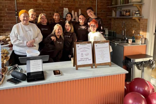 It was in November 2023 when Spread founder Amy Adams established this annual kind gesture of giving away hundreds of sandwiches as a thank you to customers for their continued support.