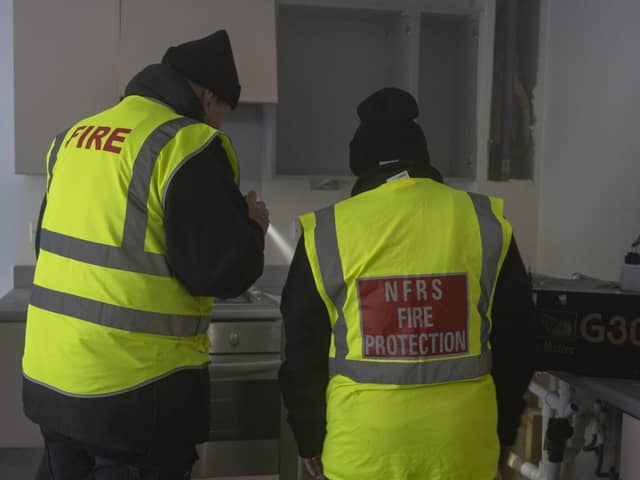 Fire Protection Officers help to ensure premises across the county meet fire safety regulations
