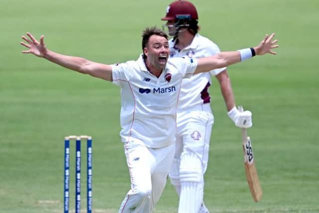 Northants have signed Australian bowler Harry Conway
