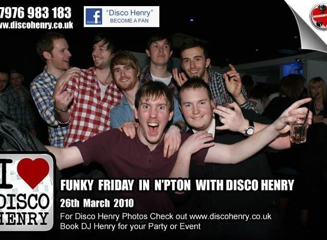Nostalgic pictures from a night out on the town