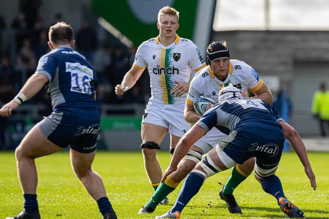 Alex Coles impressed against Sale Sharks (picture: Adam Gumbs)