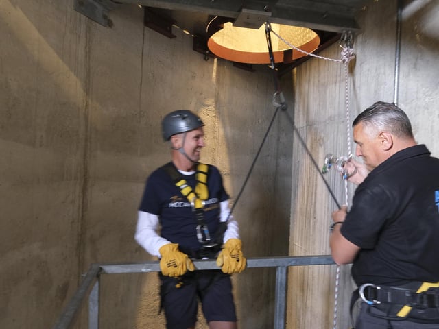 Fifteen people abseiled down the National Lift Tower in aid of the McCarthy-Dixon Foundation and raised over £7,000 on Saturday, June 25 2022.