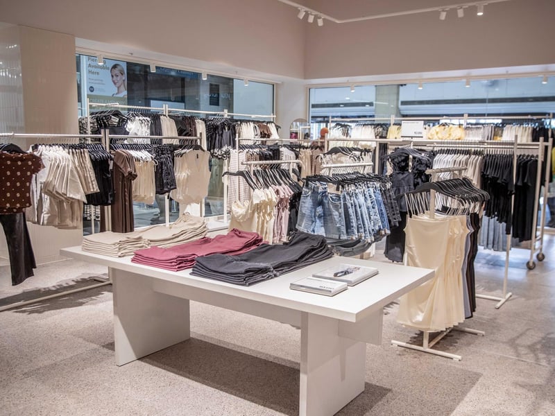The international retailer has relocated from its Abington Street shop to the former New Look store inside the Grosvenor Centre