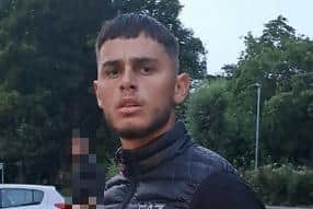 Police would like to speak to the man in the image.