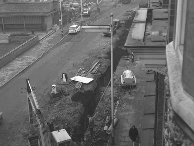 Wellingborough Road improvements, February 7, 1968