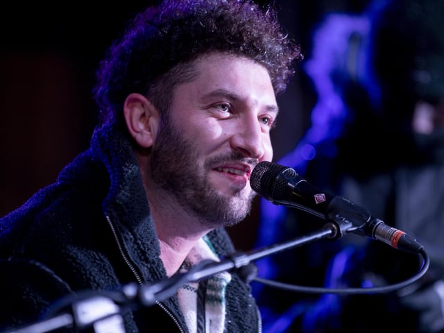 Northampton-born singer-songwriter Billy Lockett joined the fun as the town switched on Christmas lights on Saturday (November 28).