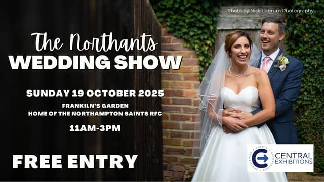 Northants Wedding Show, Sunday 19th October.