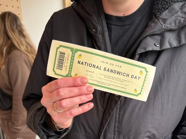 It was in November last year when business owner Amy Adams established this annual kind gesture, as a thank you to customers for their continued support.
